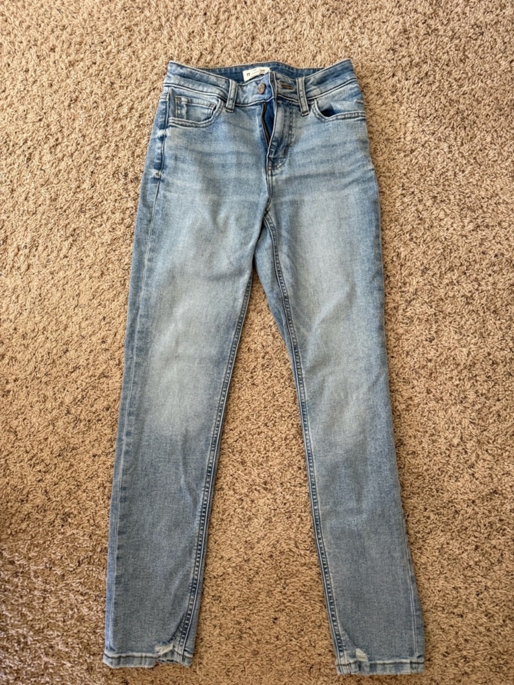 Maurices Light Blue Skinny Jeans